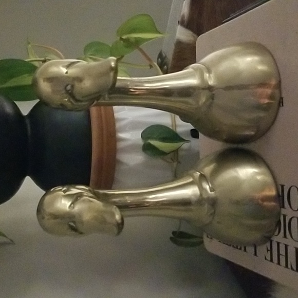 VINTAGE BRASS MALLARD DUCK BOOKENDS - Picture 5 of 5